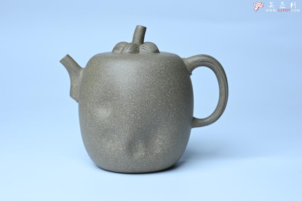 紫砂壶图片：紫砂壶特惠 精致薄胎青段泥瓜菱壶 质量仅84g 茶人醉爱 - 紫砂壶信息网
