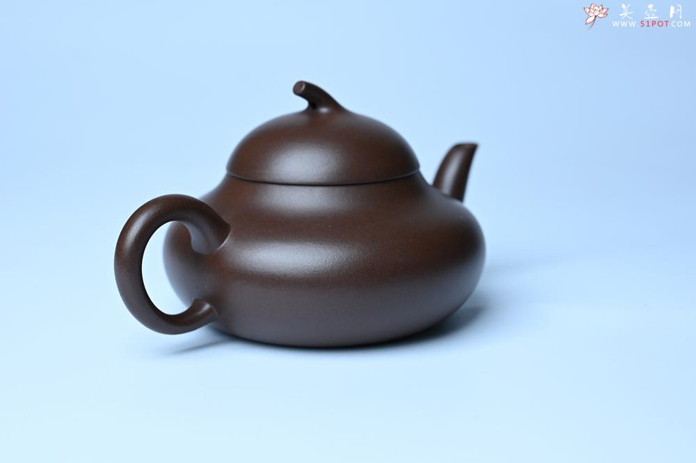 紫砂壶图片：紫砂壶特惠 特好老紫泥茄段梨形壶 茶人醉爱 - 紫砂壶信息网