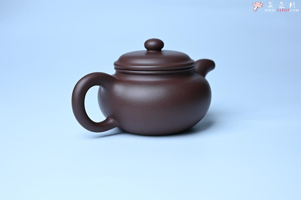 紫砂壶图片：潜力股周小培 特好老底槽青全手工仿古壶 茶人醉爱 - 紫砂壶信息网