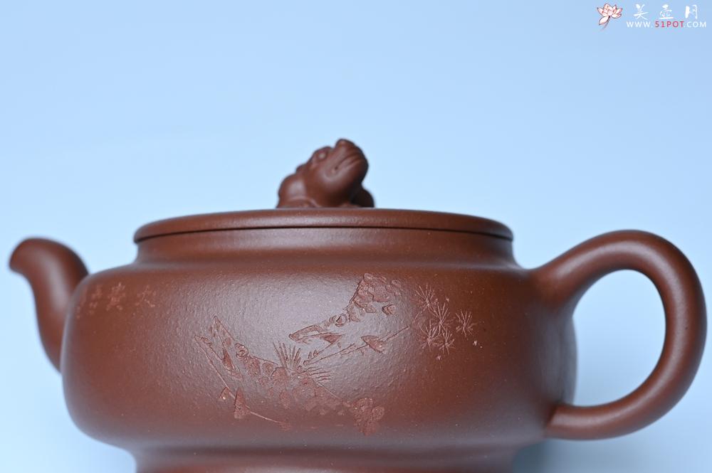 紫砂壶图片：紫砂壶特惠 精致优质紫泥祥瑞壶 难度大 茶人醉爱 - 紫砂壶信息网
