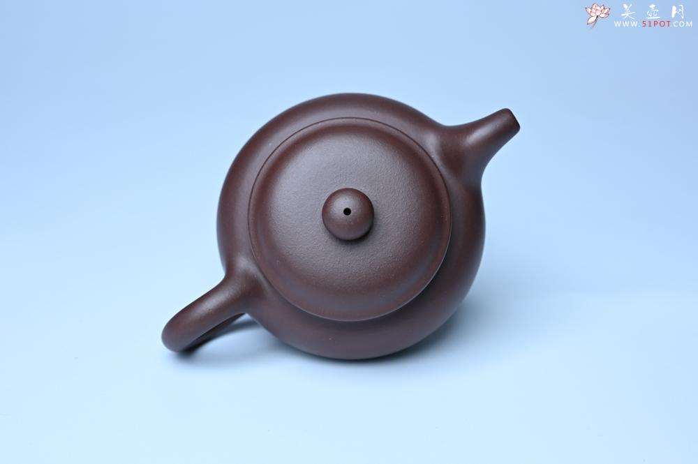 紫砂壶图片：潜力股周小培 特好老底槽青全手工仿古壶 茶人醉爱 - 紫砂壶信息网