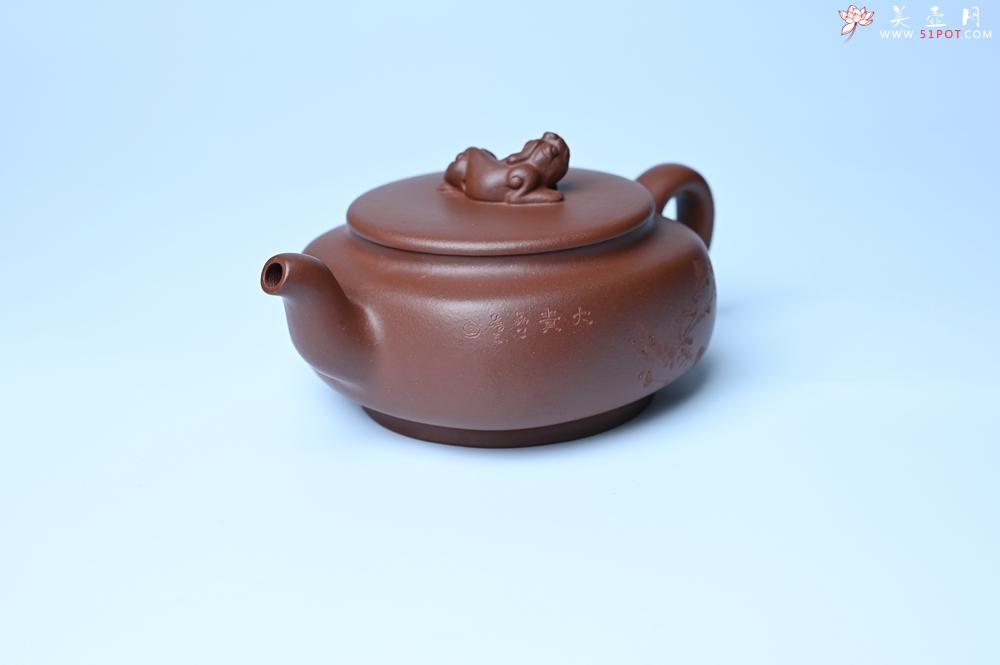 紫砂壶图片：紫砂壶特惠 精致优质紫泥祥瑞壶 难度大 茶人醉爱 - 紫砂壶信息网