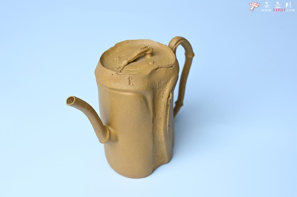 紫砂壶图片：紫砂壶特惠 黄金段泥全手工君竹壶 茶人醉爱 - 紫砂壶信息网