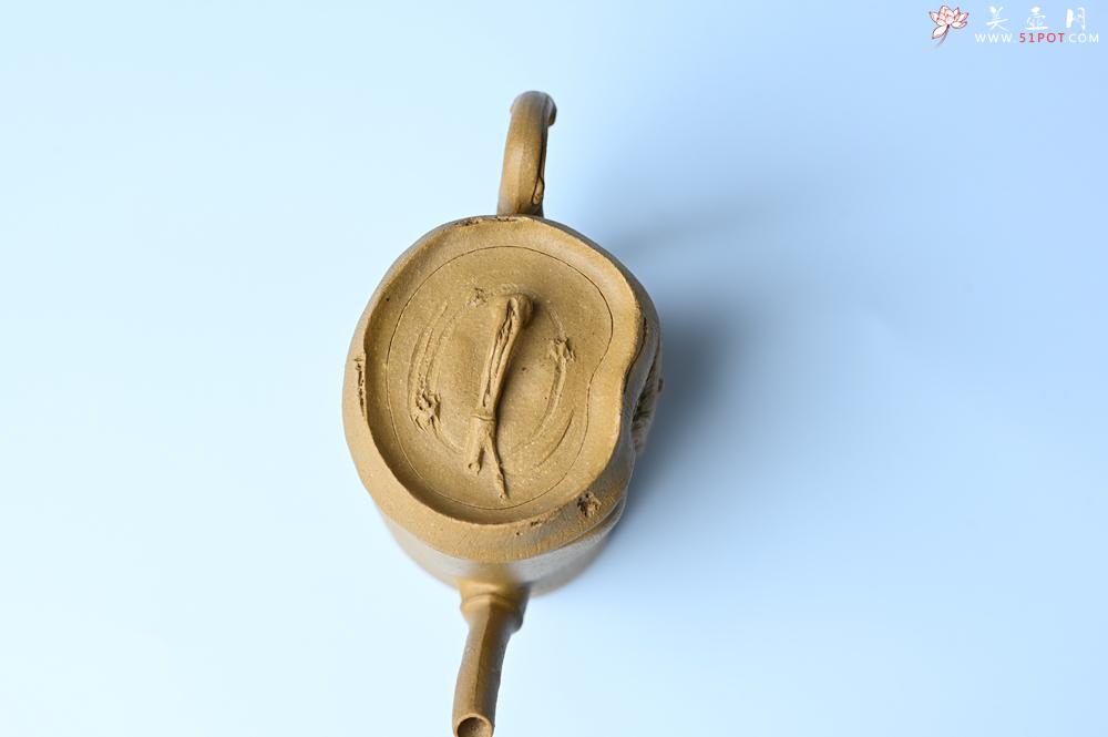 紫砂壶图片：紫砂壶特惠 黄金段泥全手工君竹壶 茶人醉爱 - 紫砂壶信息网