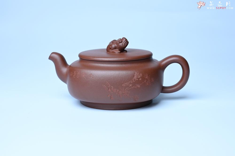 紫砂壶图片：紫砂壶特惠 精致优质紫泥祥瑞壶 难度大 茶人醉爱 - 紫砂壶信息网