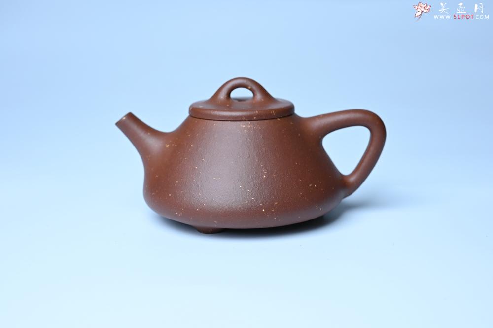 紫砂壶图片：紫砂壶特惠 精致特好紫玉金砂子冶石瓢 做工和泥料不输千元作品 - 紫砂壶信息网
