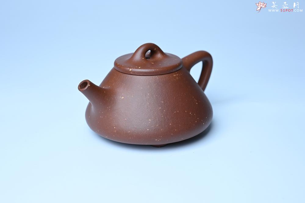 紫砂壶图片：紫砂壶特惠 精致特好紫玉金砂子冶石瓢 做工和泥料不输千元作品 - 紫砂壶信息网