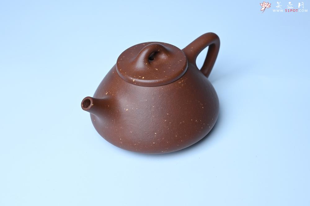 紫砂壶图片：紫砂壶特惠 精致特好紫玉金砂子冶石瓢 做工和泥料不输千元作品 - 紫砂壶信息网
