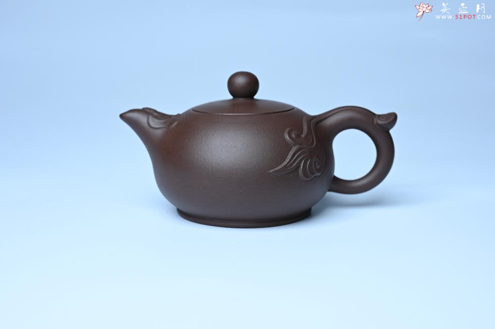 紫砂壶图片：紫砂壶特惠 优质老紫泥福在眼前壶 茶人醉爱 - 紫砂壶信息网