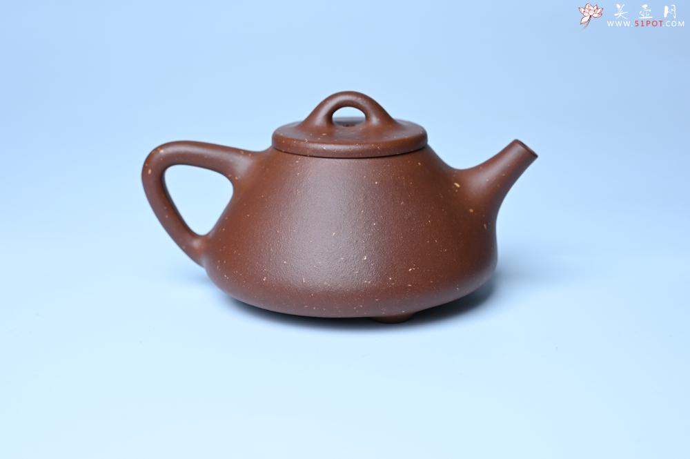 紫砂壶图片：紫砂壶特惠 精致特好紫玉金砂子冶石瓢 做工和泥料不输千元作品 - 紫砂壶信息网