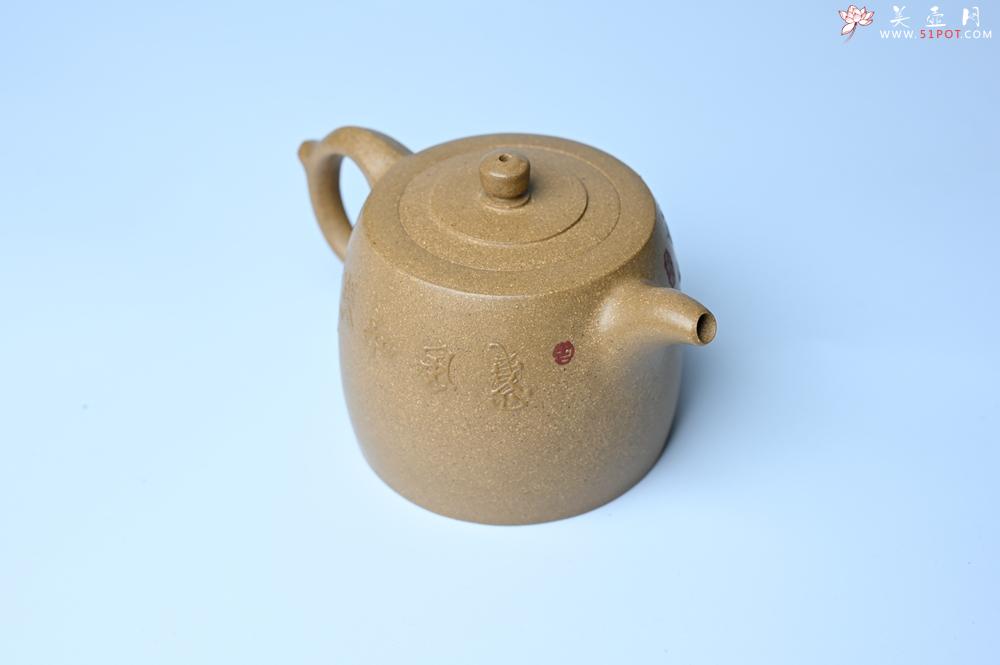 紫砂壶图片：紫砂壶特惠 精致特好黄段泥井栏壶 泥绘祥瑞兔子 惠风和畅 寓意吉祥好运常来 - 紫砂壶信息网