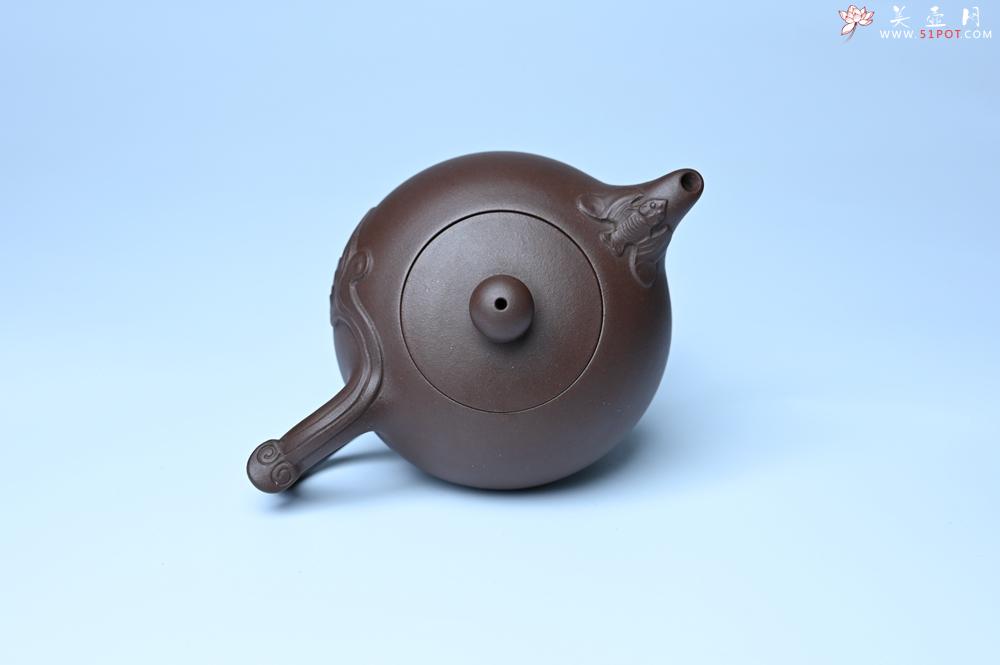 紫砂壶图片：紫砂壶特惠 优质老紫泥福在眼前壶 茶人醉爱 - 紫砂壶信息网