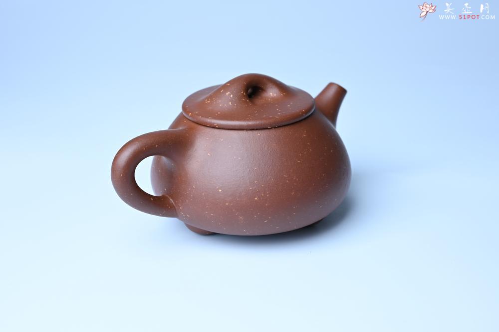 紫砂壶图片：紫砂壶特惠 精致特好紫玉金砂满瓢景舟石瓢壶 做工和泥料不输千元作品 - 紫砂壶信息网