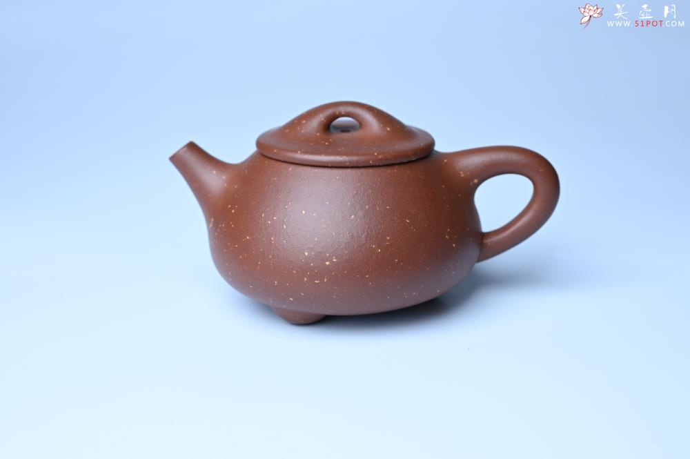 紫砂壶图片：紫砂壶特惠 精致特好紫玉金砂满瓢景舟石瓢壶 做工和泥料不输千元作品 - 紫砂壶信息网