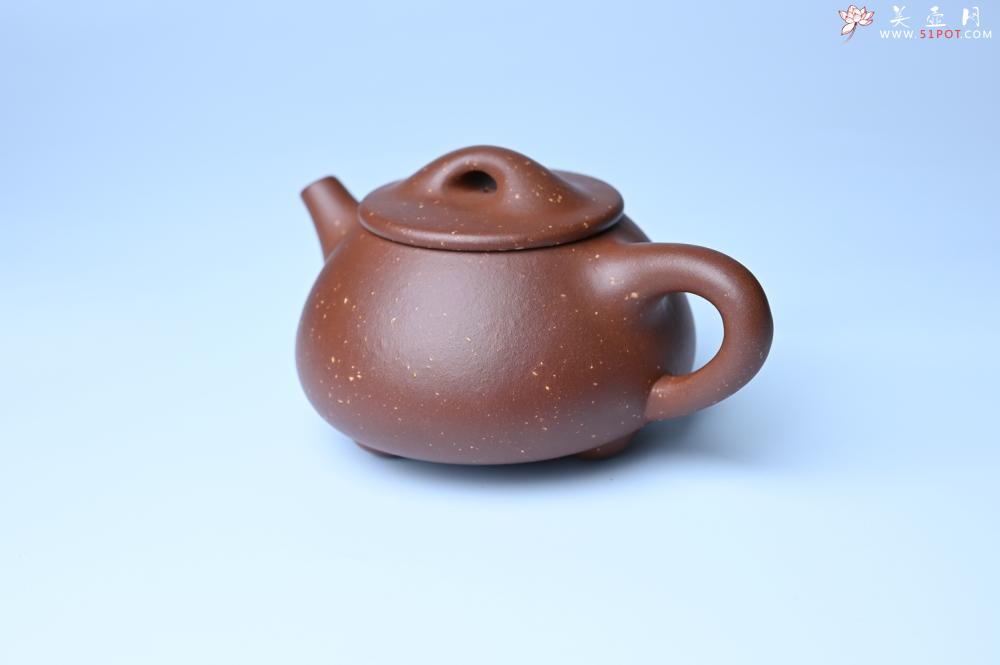 紫砂壶图片：紫砂壶特惠 精致特好紫玉金砂满瓢景舟石瓢壶 做工和泥料不输千元作品 - 紫砂壶信息网