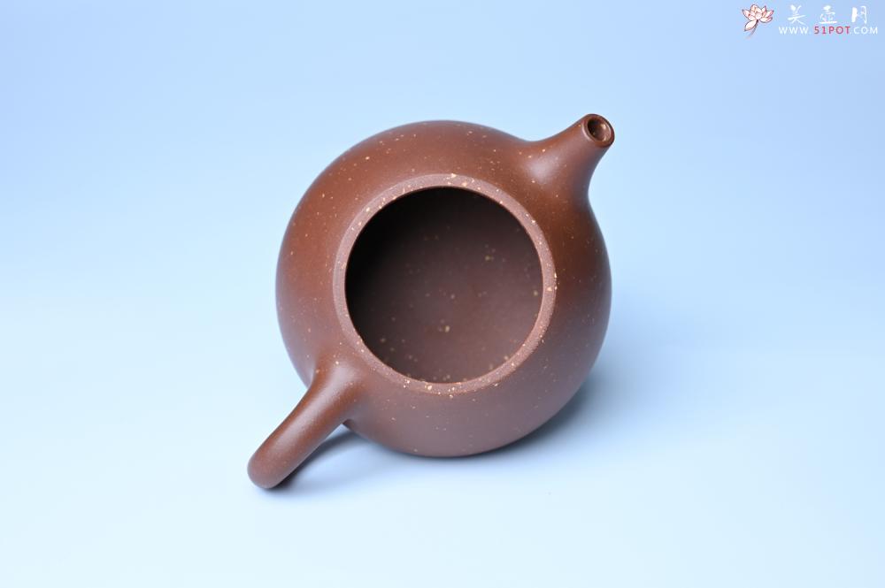 紫砂壶图片：紫砂壶特惠 精致特好紫玉金砂满瓢景舟石瓢壶 做工和泥料不输千元作品 - 紫砂壶信息网