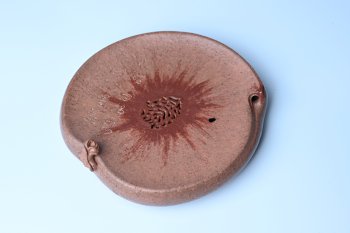 美器特惠 朱自立工作室精品寿桃干泡台 直径大约15cm - 紫砂壶信息网