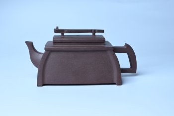 美壶特惠 精致紫泥琴壶 难度大 茶人醉爱 - 紫砂壶信息网